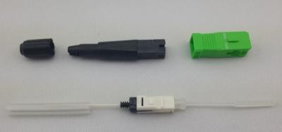China Conjunto de campo rápido do SC APC dos conectores da fibra ótica, conector da tala da fusão de SC/APC à venda