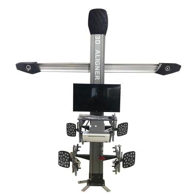 China Automotive Tire Service Equipment Wheel Aligner Car Repair 3d Car Wheel Alignment Machine for sale