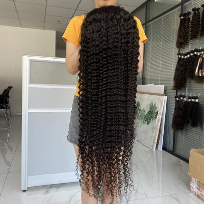China Beautiful 12-40inch Deep Wave Full Lace Hair Extension Vendors for sale
