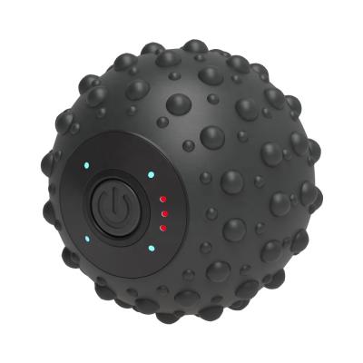 China Electric Vibrating Body Massage Ball, High Intensity 4-Speed Fitness Yoga Massage Roller for sale