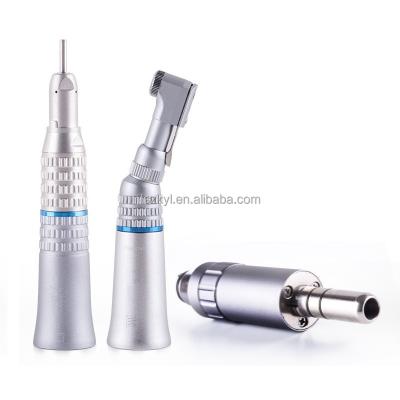 China Cheap Metal Handpiece Dental Low Speed Bending Machine Straight Against Waterway Dental Turbine Angle Dental Equipment for sale