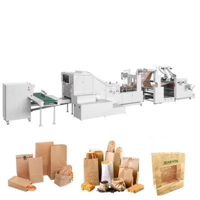 China Het Document van Ce volledig Automatische Kaki het Document van Zakkenmachines 60gsm Koerier Bag Making Machine Te koop