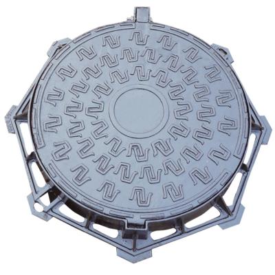 China High-Strength Ductile Iron Manhole Cover for Urban Streets for sale