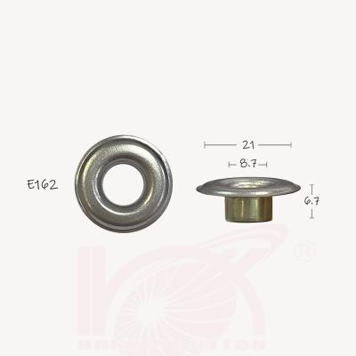 China Custom dry cleaning E162 21MM metal eyelets for shoes basg hoodies for sale