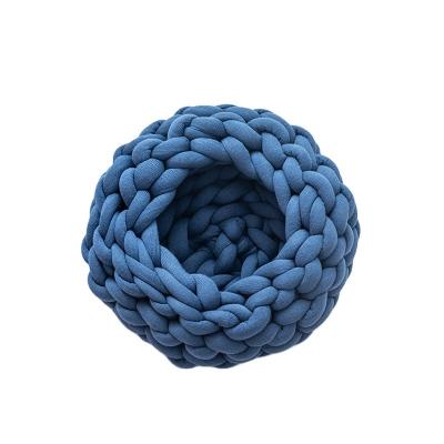 China New Star Large Dog House Breathable Warm Indoor Soft Cotton Cotton Houses Cheap Blue For Dogs Cat Houses for sale