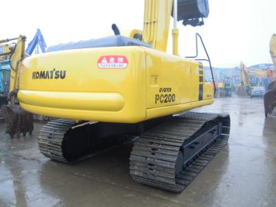 Chine Excavatrices d'occasion de KOMATSU PC200 5400 heures 2002 ans avec le réservoir de carburant 40L à vendre