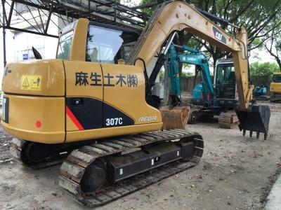 Chine Bêcheurs utilisés d'occasion de CAT 307C, excavatrice de CAT d'occasion MINI à vendre