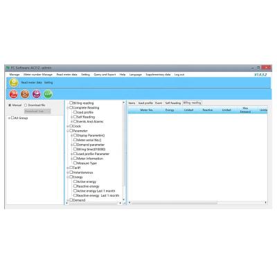 China Meter Reading Tuya Equator Remote Meter Reading Software PC Software For Smart RF Energy Meter for sale