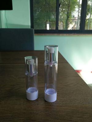 China 30ml 50ml Plastic cosmetic Airless Bottle face cream airless pump bottle for sale