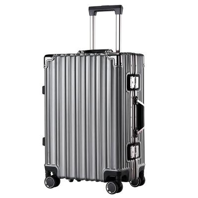 China Outdoor/sports Aluminum SuitcasesFashion Wheeled Casual Wholesale Trolley Suitcase Kids Travel Bag Luggage for sale
