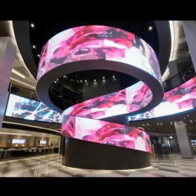 Chine Écran de panneau LED flexible à l'intérieur à vendre