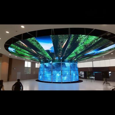 Chine Affichage à LED flexible à l'intérieur avec un contraste et une luminosité élevés à vendre