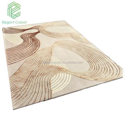 China Eco-friendly.anti-slip.water-proof 4.5 lbs best handmade rug hand adorned carpet wool rugs for sale