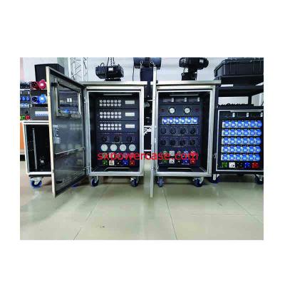 China IP65 Metal Power Board Rack Mount Industrial Waterproof Outdoor Power Distribution Unit for sale