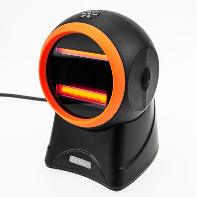 China A4 Scanner Omni Barcode Scanner High Speed Desktop Qr Handsfree Code Scanner for sale