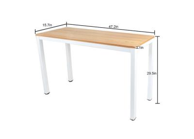 China Light Color Computer Modern Writing Desk Hotel Furniture , Simple Fashion Nordic Style Writing Table Desk for sale