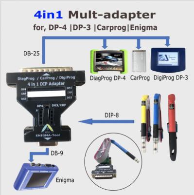 China MSOP8 TSSOP8 SOIC 8 KITS pogo pin adapter with guide cap for in-circuit EEPROM/93CXX /25CXX/24CXX programming carprog en venta