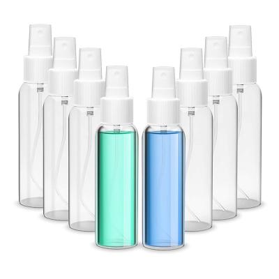 China Impresión ULTRAVIOLETA de la pantalla de impresión del plástico transparente del ODM 100ml del OEM de la botella vacía del espray en venta