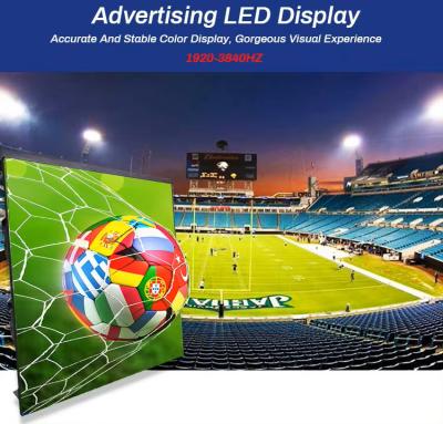 China Estádio de Futebol Exibições LED ao ar livre Esporte Futebol Campo Perímetro P10 RGB LED Painel à venda