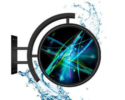 Chine Affichage LED extérieur personnalisé 512 mm rond OLED P4 Full Color SMD1921 à vendre