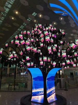 China Creative Full Color Flexible Oled Panel Screen Wall Soft Module Customized for sale