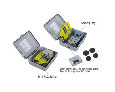 China SW-3166 Outdoor Fiber Distribution Box(PLC Splitter type) FIBER OPTICAL EQUIPMET for sale