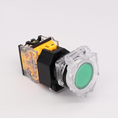 China Transparent LA38 Flat Button Protection Cover 22MM for sale