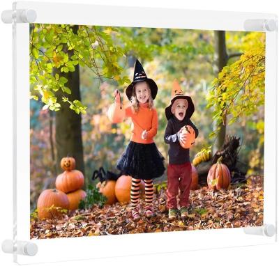 China Modern Simple Customized Clear Wall Mounted Acrylic Picture Frame Certificate Frame Picture Frame for sale