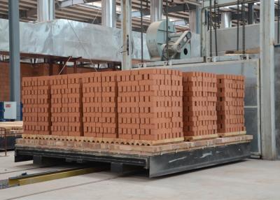 China Full automatic red brick fired brick kiln clay brick tunnel kiln plant technology in Bangladesh India en venta