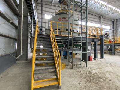 Cina Preparazione di materie prime in fabbrica di produzione di bentonite in vendita