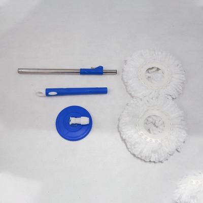 China Cleaning Products SS Material Pole And Telescopic Handle Type 360 Degree Broom Handle Plastic India Floor Online Shopping Cleaning Broom For Bucket for sale