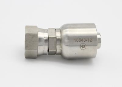 China Hembra de JIC 74 acero inoxidable de las colocaciones de manguera del grado 316 hidráulicos de alta presión en venta