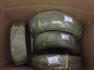 China Manguera trenzada trenzada de SAE100 R1 4 PTFE para la superficie de Corrguated del aceite hidráulico en venta