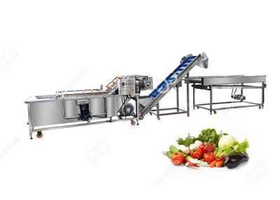 Chine le CE 380V a certifié la chaîne de fabrication de lavage commercial de fruits et légumes d'acier inoxydable à vendre