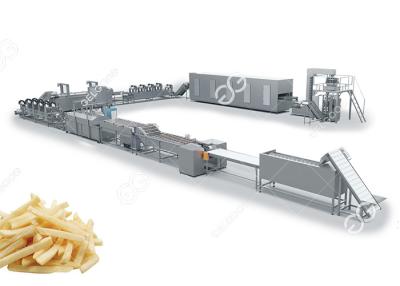 China Customizable Factory Fully Automatic Frozen French Fries Production Line Potato Processing Equipment zu verkaufen