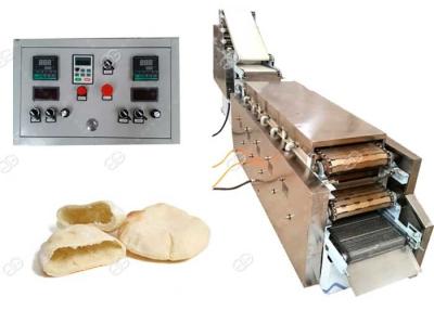 China Automatic Snacks Making Machine Electric Heating , Henan GELGOOG Arabic Pita Bread Machine for sale