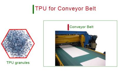 中国 コンベヤー ベルトTPU熱可塑性ポリウレタン樹脂 販売のため