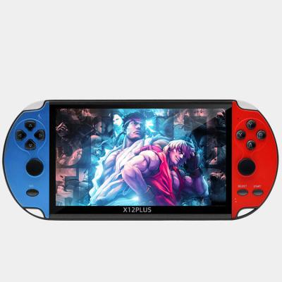 China HD Video Games Console X12plus 7inch Game Console Retro HD Handheld Game Player 32/64/128 Bit Screen Retro Console for sale