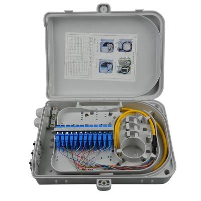 Chine 330x275x110mm FTTH 24 Core IP65 imperméable à l'eau FTTX Cable Splitter Terminal Box Boîte de distribution à vendre