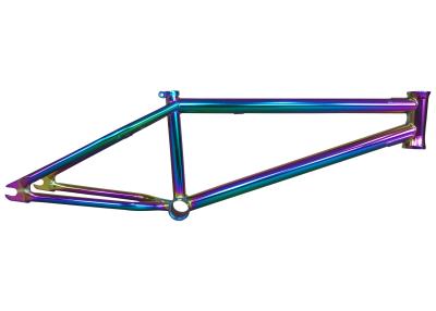 중국 20 인치 BMX 자전거 무지개 프레임 기름띠 가득 찬 크모 최고 튜브 20.75