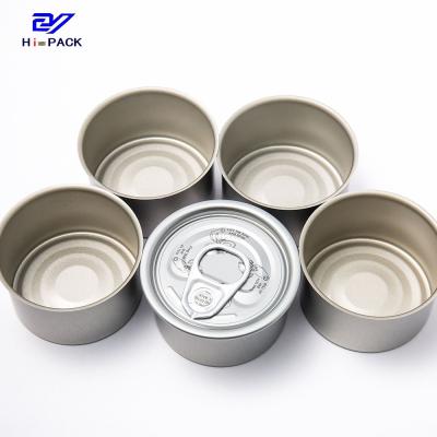 중국 D53X38mm 50g 담배 포장용 작은 둥근 담배 금속 용기 판매용