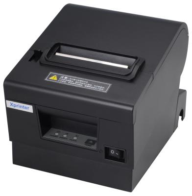 China Print Speed 200mm/s 80mm Black And White Thermal Receipt Printer For Supermarket Xprinter POS LAN for sale