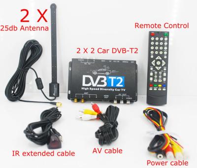 China High Speed Car DVB-T22 HD DVB-T/T2 , Low Price H.264 HD Output High Speed Russian Thailand Set Top Box for sale