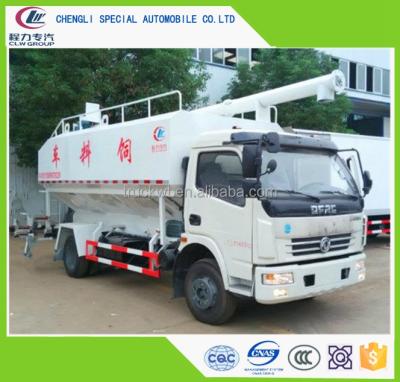 China factory sales 12m3 bulk poultry feed transport truck 10m3 for sale