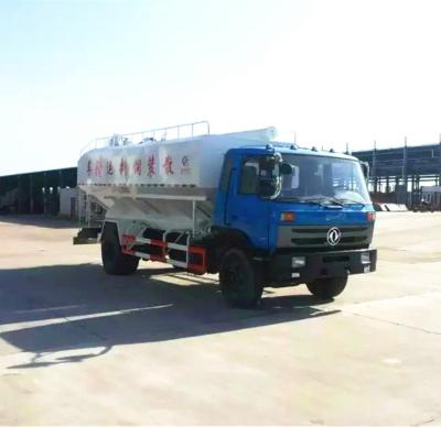 China 12 tons Dongfeng 190hp animal feed bulk delivery truck CLW5161ZSLD3 for sale