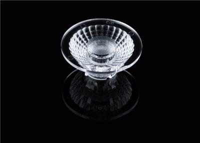 China Lente estreita material do diodo emissor de luz do feixe de PMMA, 24 lentes da lâmpada do diodo emissor de luz do grau para a iluminação do diodo emissor de luz à venda