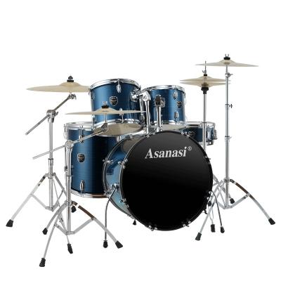 China Newest Design Good Quality Musical Instrument Acoustic Drum Set Professional Drum Kits Q901 for sale