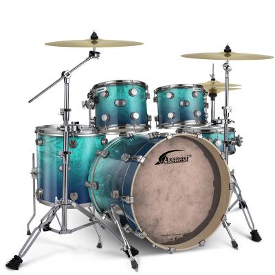 China High Quality Durable Acoustic Drum Set Musical Instrument Drum Set Professional Drum Kits With Custom Logo SGF-67 for sale