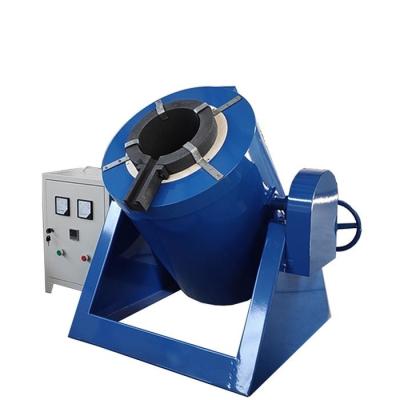Cina Dell'oro di alluminio blu del forno di fusione 6KW macchina di fusione d'argento 10kg in vendita