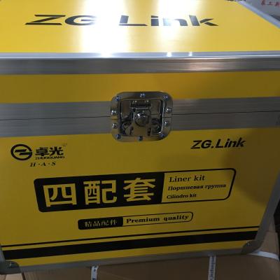 China Construction works ZG.LINK brand sinotruk shcaman vehicle weichai wp12 engine cylinder liner kit for sale